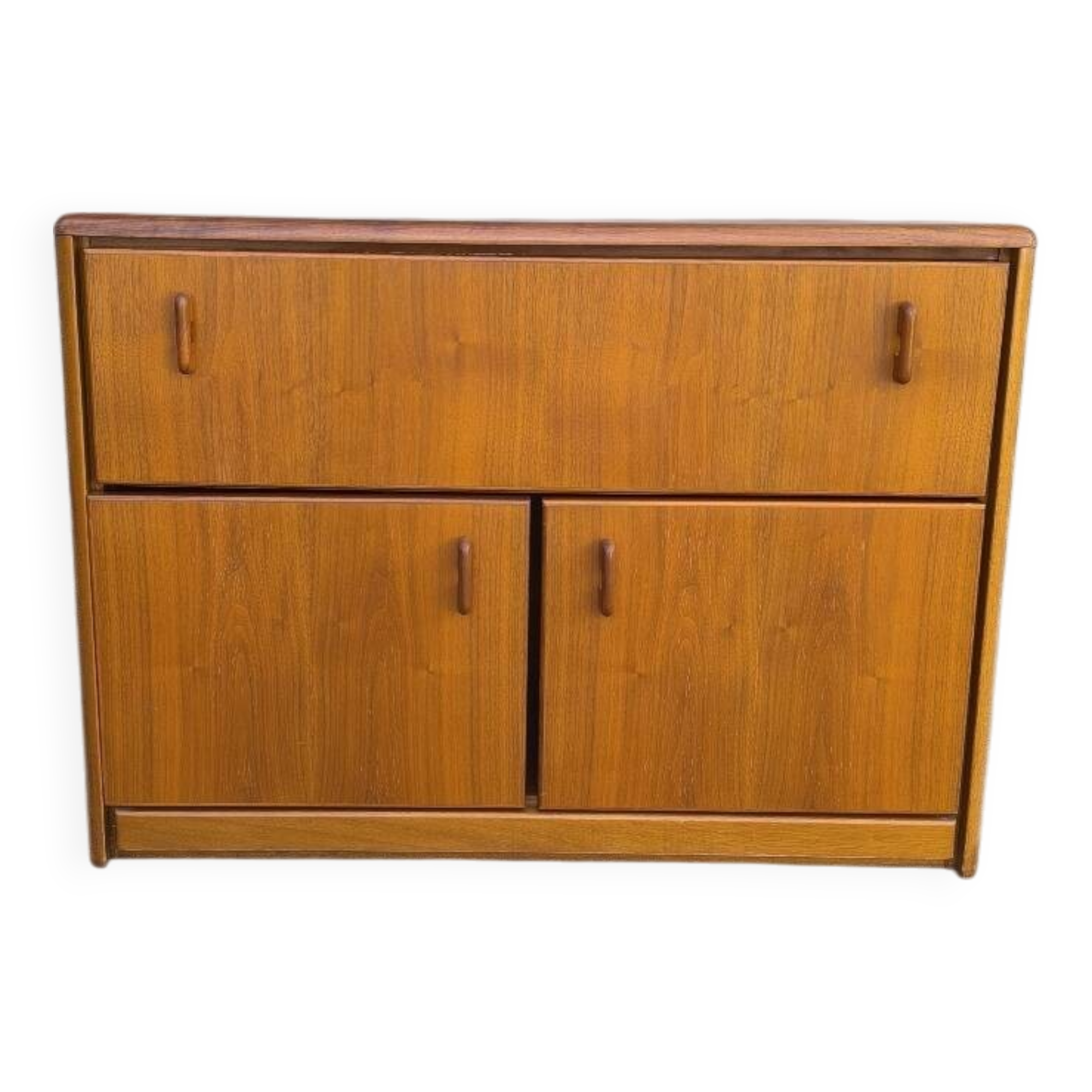 Scandinavian hifi furniture in solid teak 1960