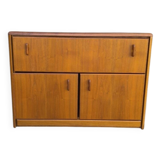 Scandinavian hifi furniture in solid teak 1960