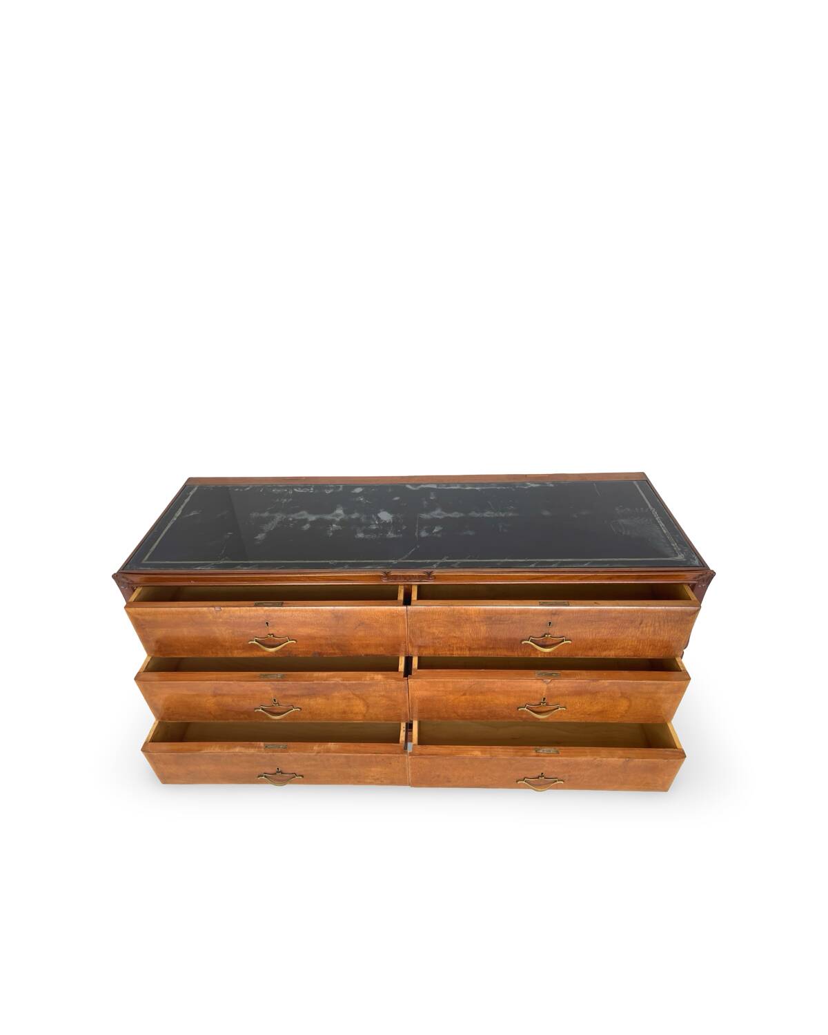 An art deco Italian chest of drawers, Italy 1950s