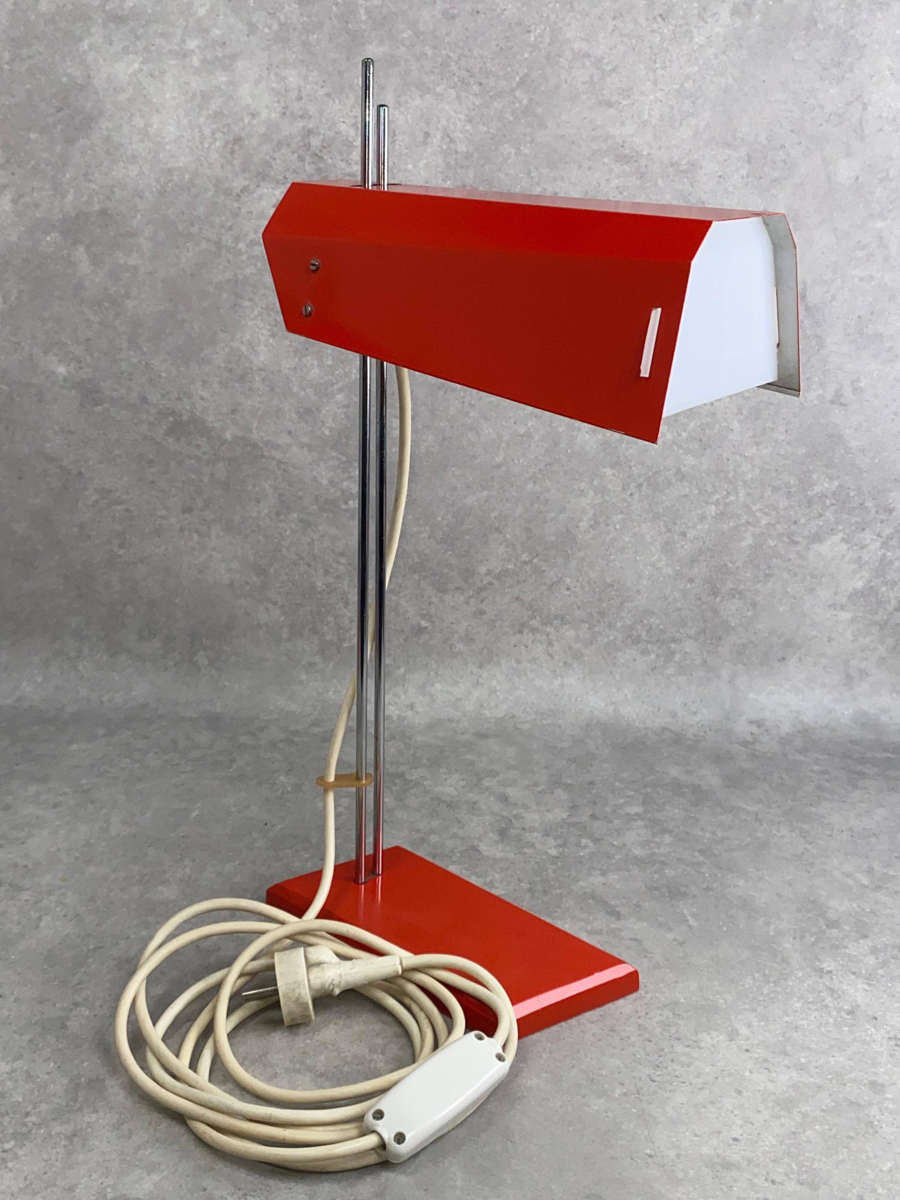 Mid-century design desk lamps by Josef Hurka for Lidokov.