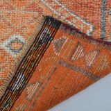 Vintage Oushak RUnner Rug sku 3545