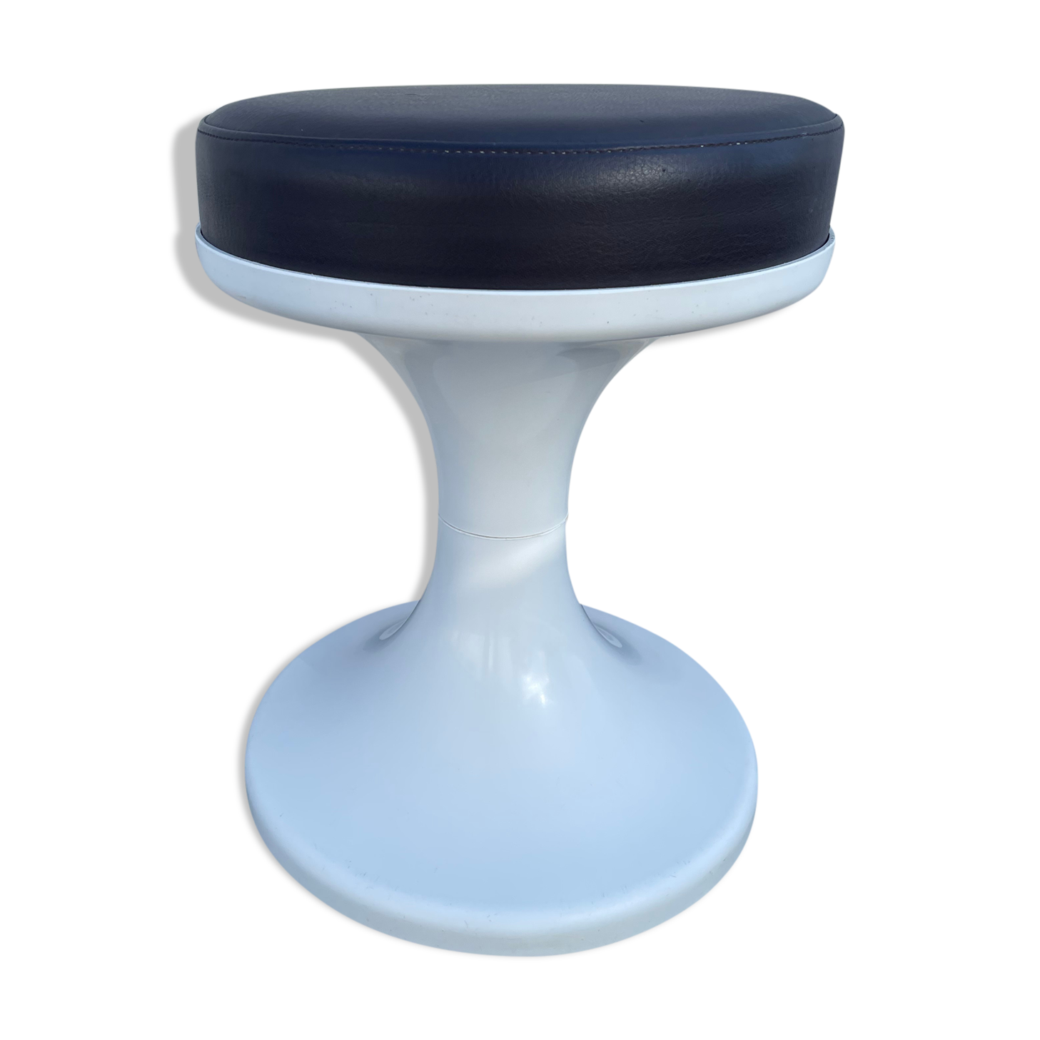 Stool ottoman foot tulip 70s