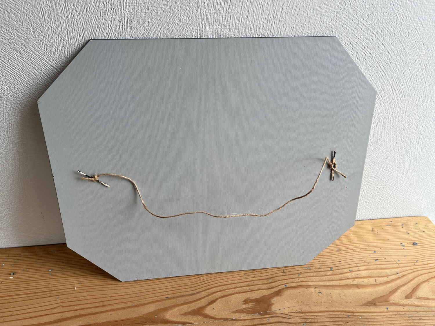 Vintage bevelled mirror 40 x 32 cm