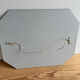 Vintage bevelled mirror 40 x 32 cm