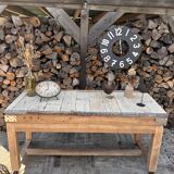 Old butcher block/workbench