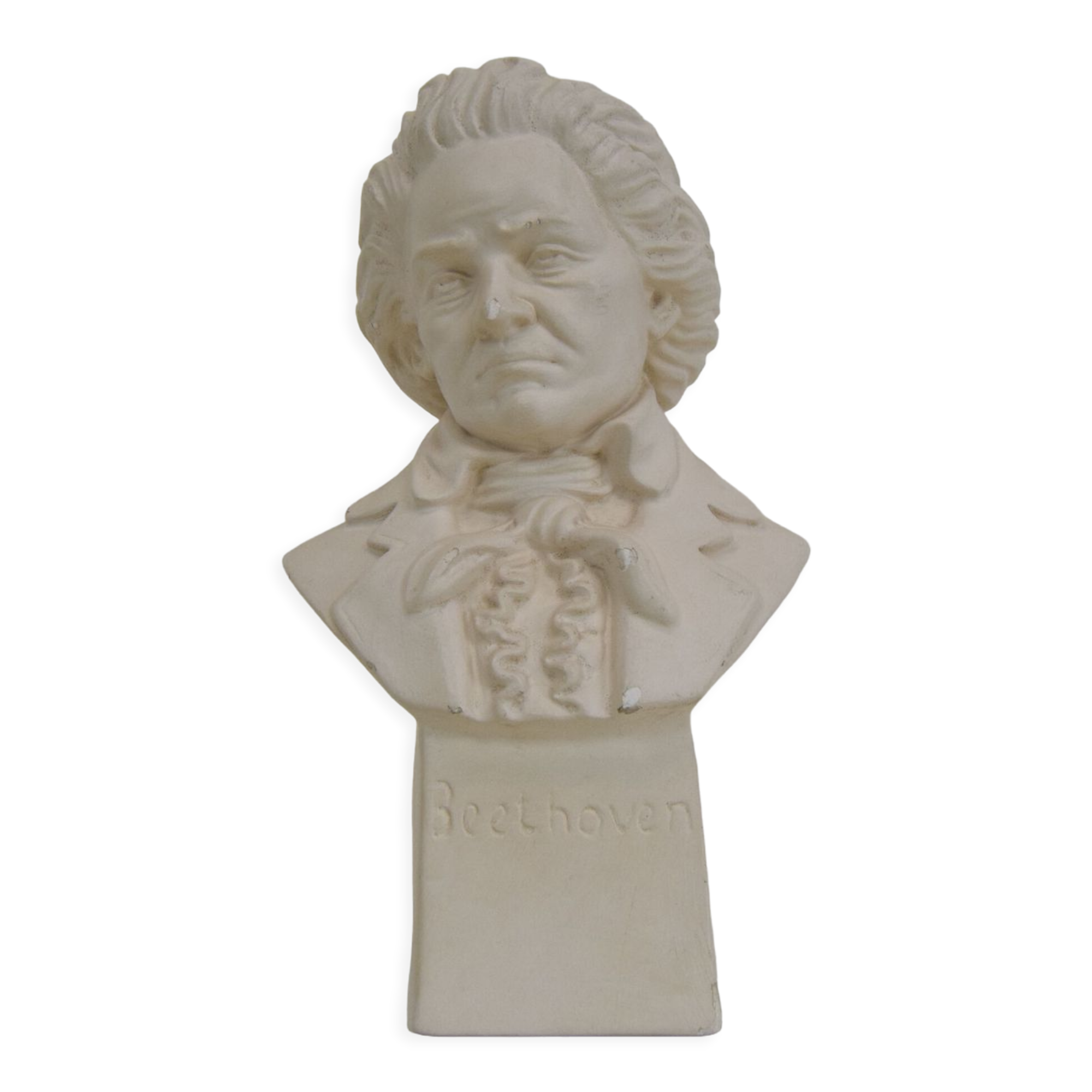 Mid-century plaster bust/sculpture of Ludwig van Beethoven,circa 1950