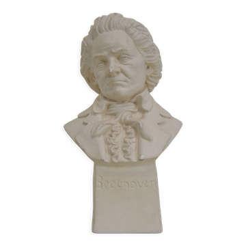 Mid-century plaster bust/sculpture of Ludwig van Beethoven,circa 1950