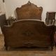 Antique chest of drawers with mirror