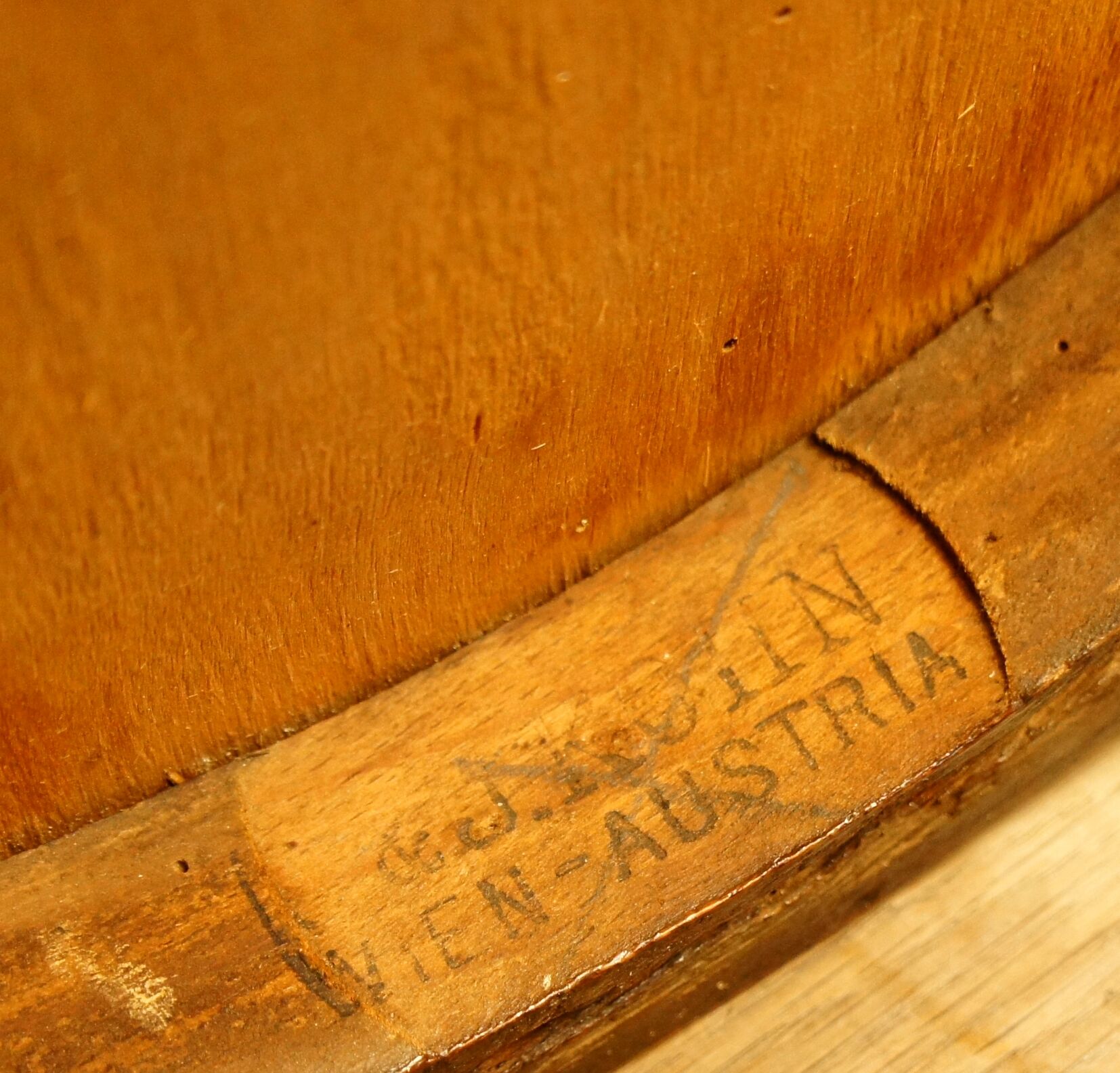 J&J Kohn bistro chair, Austria, circa 1900