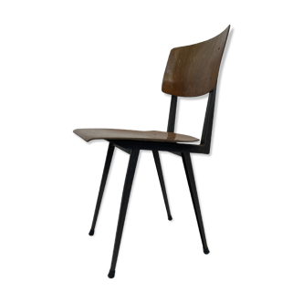 Vintage Marko Holland school chair minimalist 60