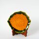 Yellow and green leaf slip pocket, 1970