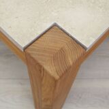 Table basse en chêne, design danois, années 1970, production : Danemark