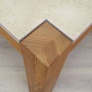 Oak coffee table, Danish design, 1970s, production: Denmark