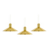 Small brass pendant lamp by Florian Schulz, Germany