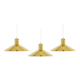 Small brass pendant lamp by Florian Schulz, Germany