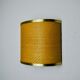 Rattan and brass wall lamp, italy, 1960