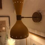 Pair of Italian wall lights, 1950s design