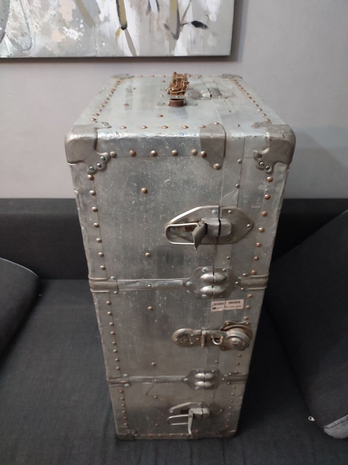 German aluminum trunk 1940