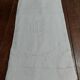 Antique embroidered sheet set of two linen pillowcases 235 X 305 cm monogram NC