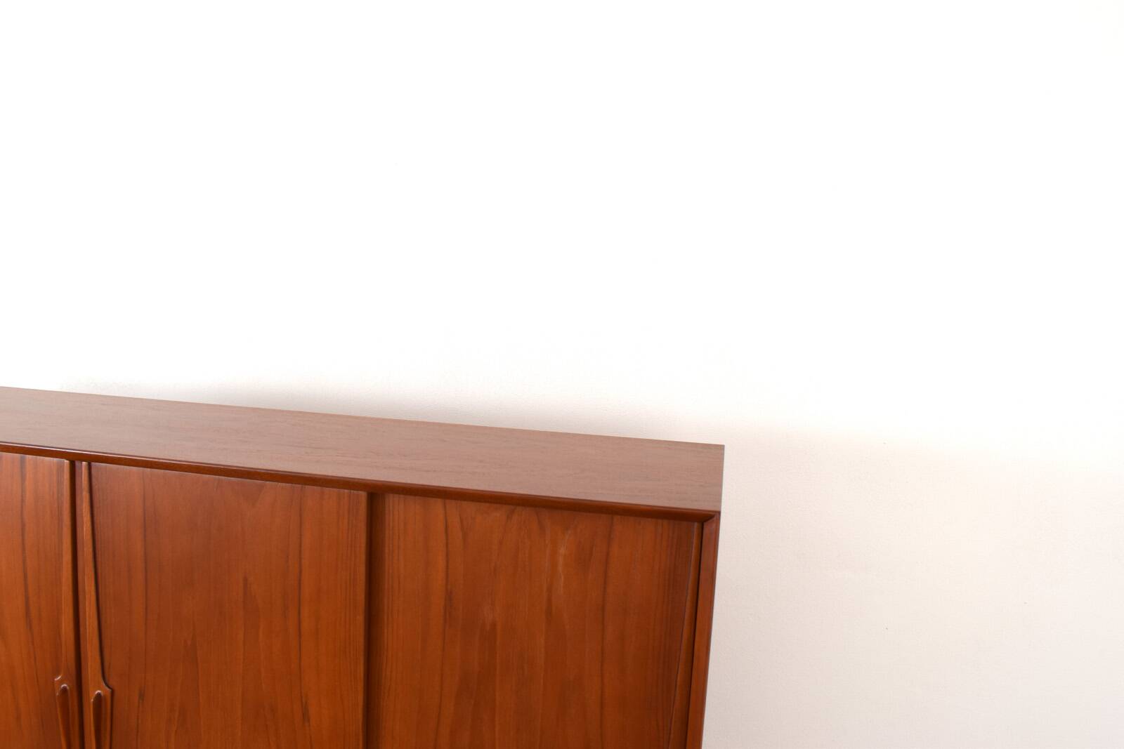 Mid-Century Danish Teak Highboard Model 13 by Gunni Omann for Omann Jun