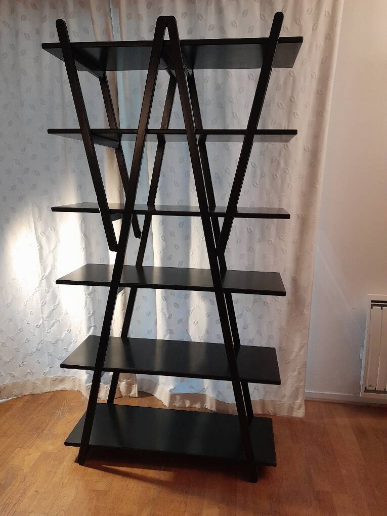 Cassina nuvola red shelf black walnut