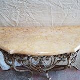 Forged iron console 1950