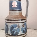 Vase en grés vintage années 70 made in GRD