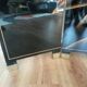 Lacquered screen with a horse pattern