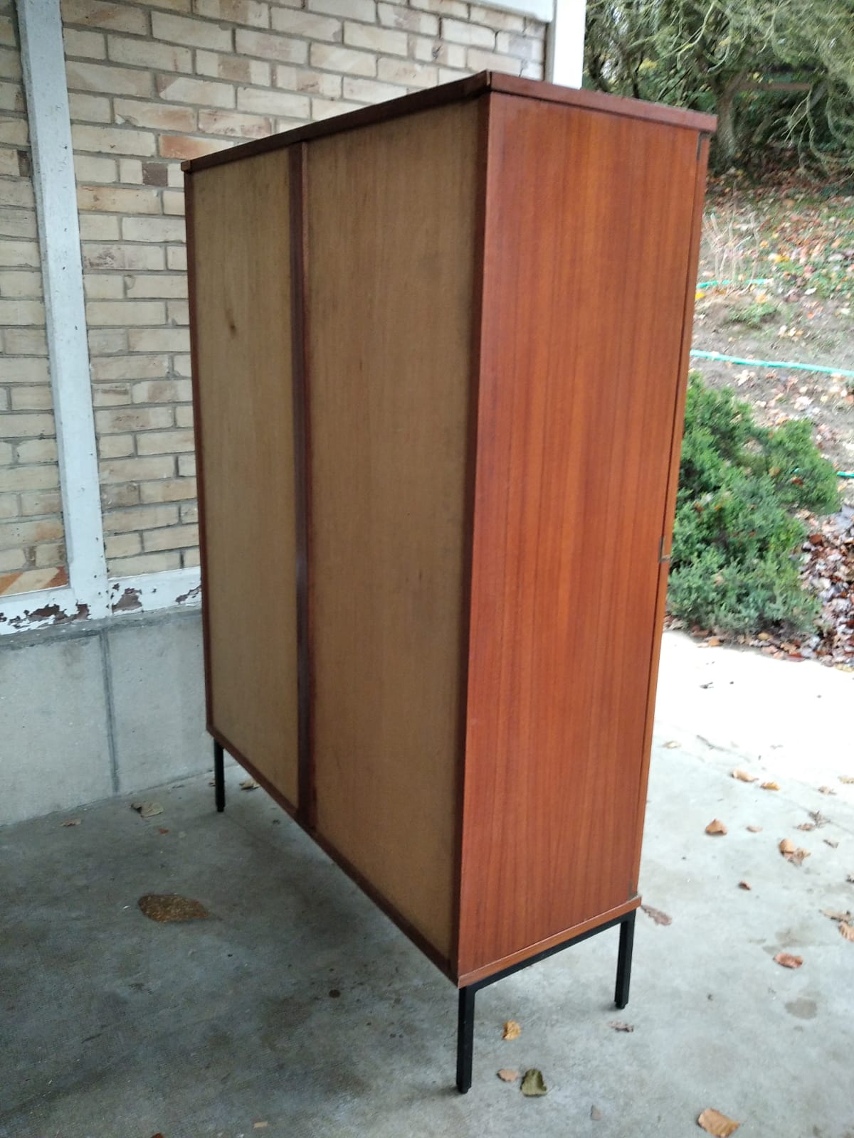 Vintage scandinavian modernist wardrobe 1950