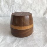 Vintage teak and birch bowl