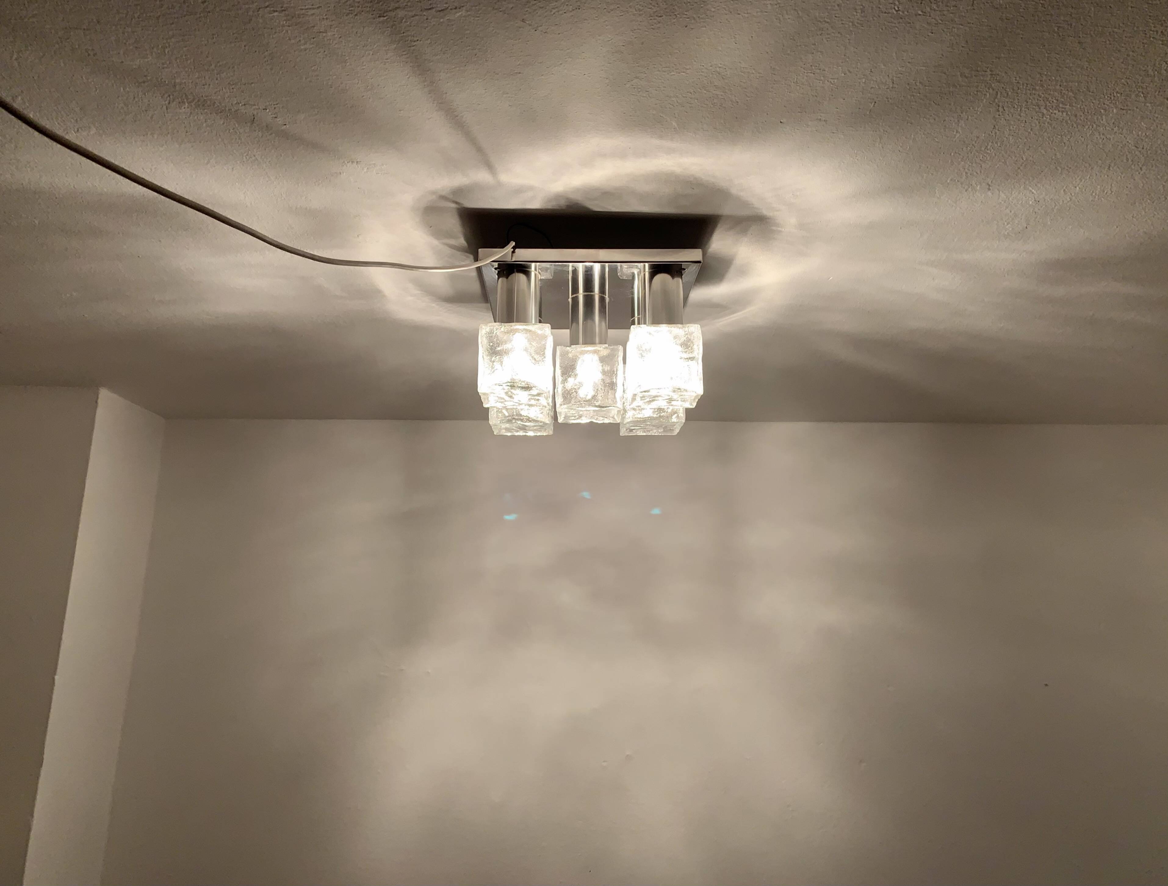 Ice Cube Flush Light by J.T. Kalmar