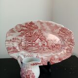 Staffordshire dish and gravy boat