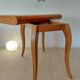 Spectacular Art Deco modular Console Table in walnut burl - 2 in 1