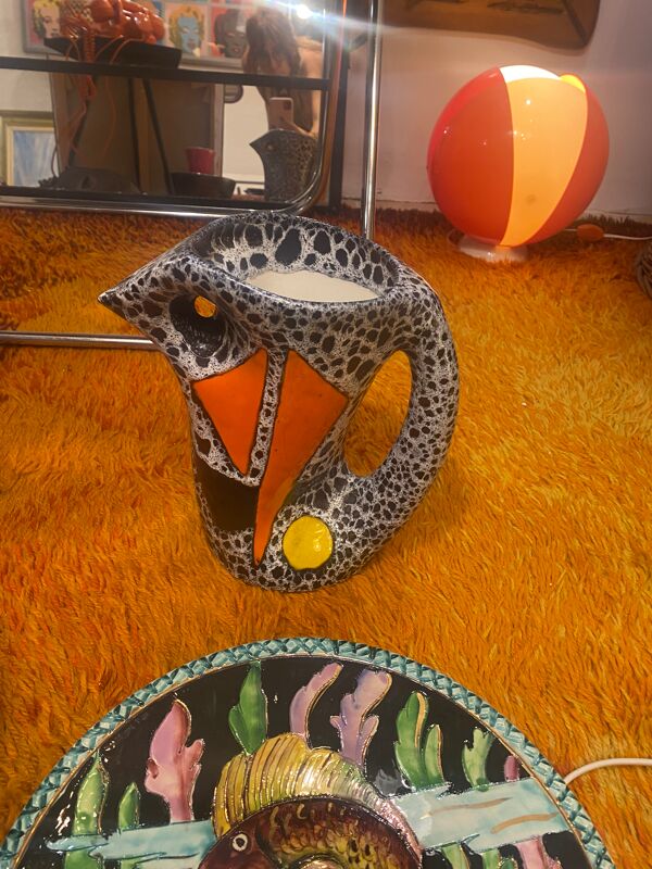 Pichet en céramique Vallauris