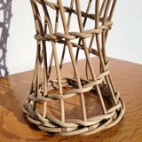 Head to hat marotte wicker display