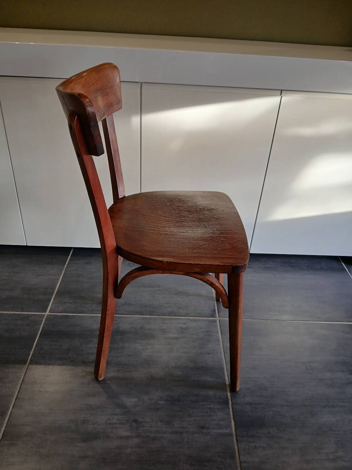 Set of 10 Luterma bistro chairs, 1960s.