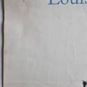 Exhibition poster after Louise Bourgeois, prints, drawings Center Georges Pompidou, 1995