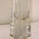 Mid-century crystal glass table lamp by Vicke Lindstrand Kosta, Sweden.