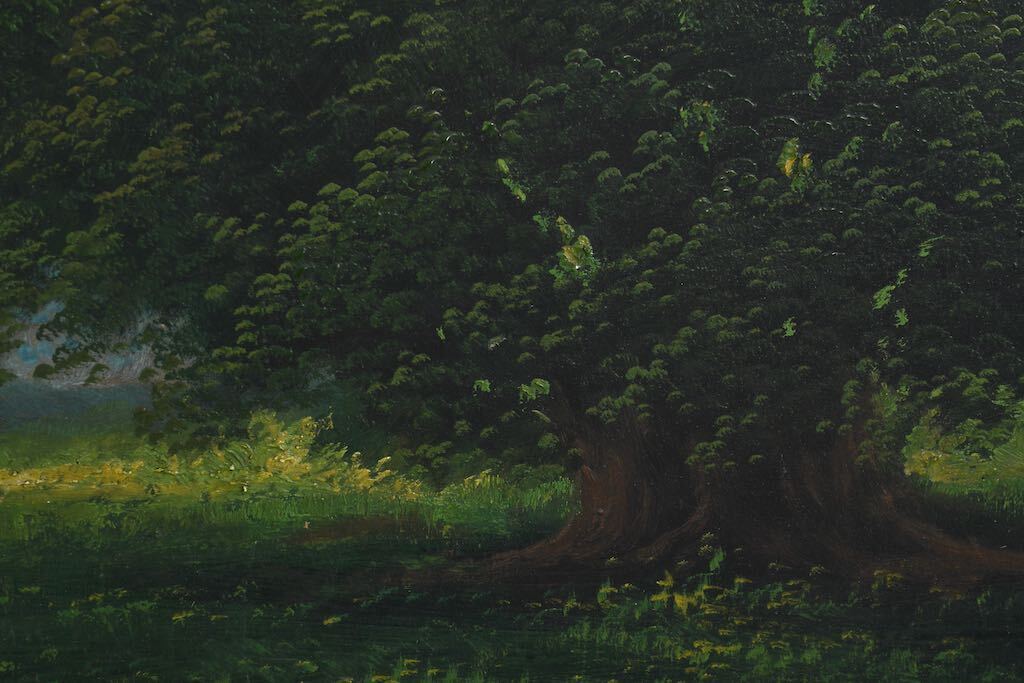 Painting of the nineteenth "summer landscape"