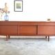 Vintage Scandinavian teak sideboard by Younger * 213 cm *