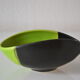 Vintage two-tone ceramic cup 50's
