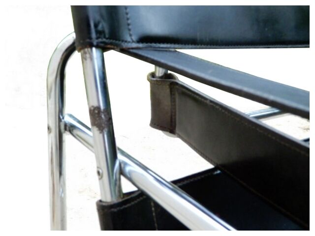 Armchair B3 Wassily by Marcel Breuer design 1960