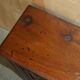 Victorian English oak rustic buffet circa 1880 with drawers.