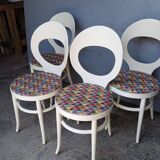 Baumann 4 chairs seagull vintage design