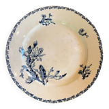 Large Terre de Fer “Cactus” Gien dish