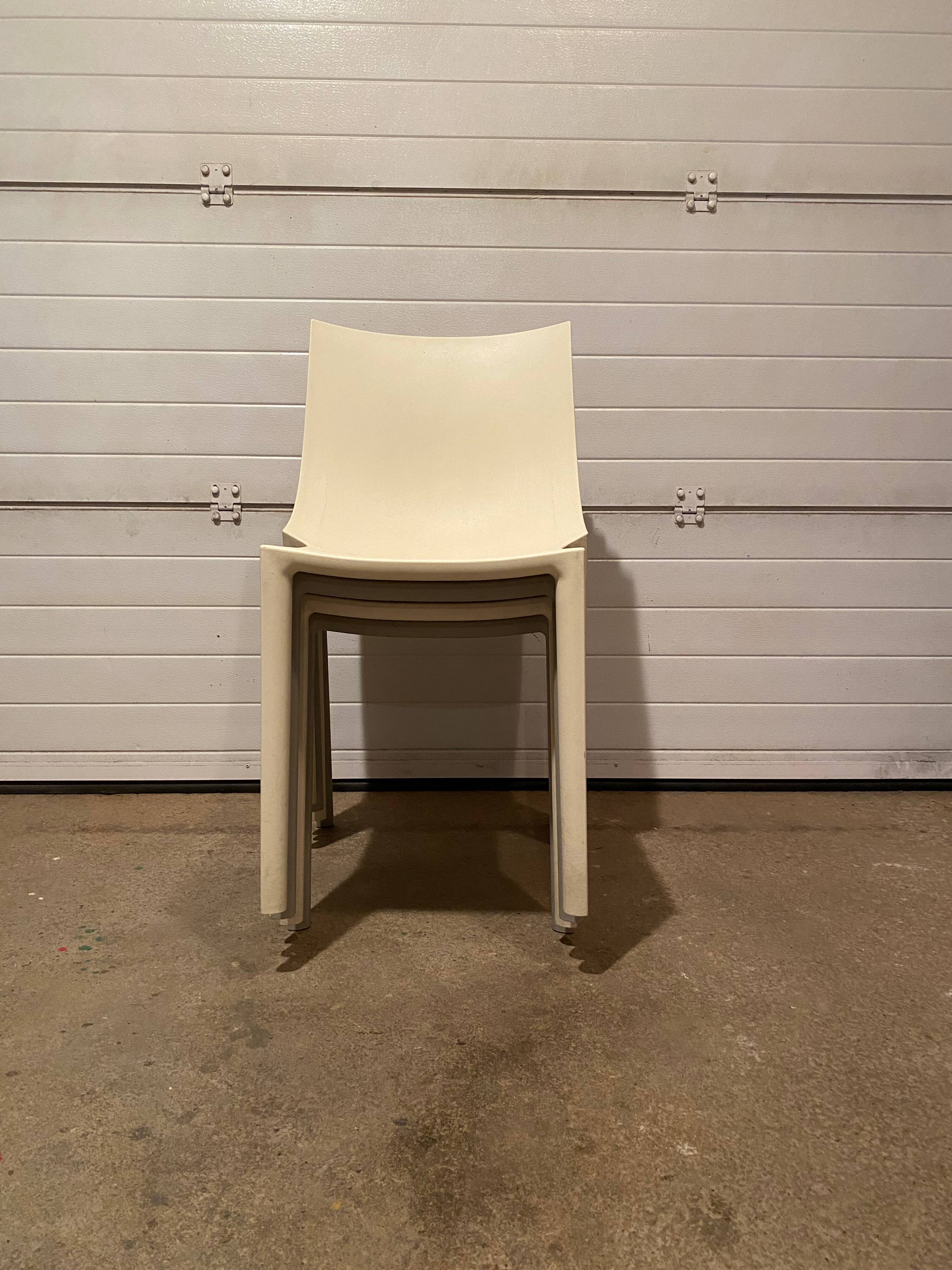 4 Bo Driade designer chairs