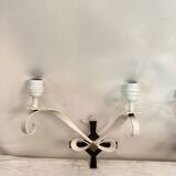 Pair of 1940 wall lights attributed to René Drouet