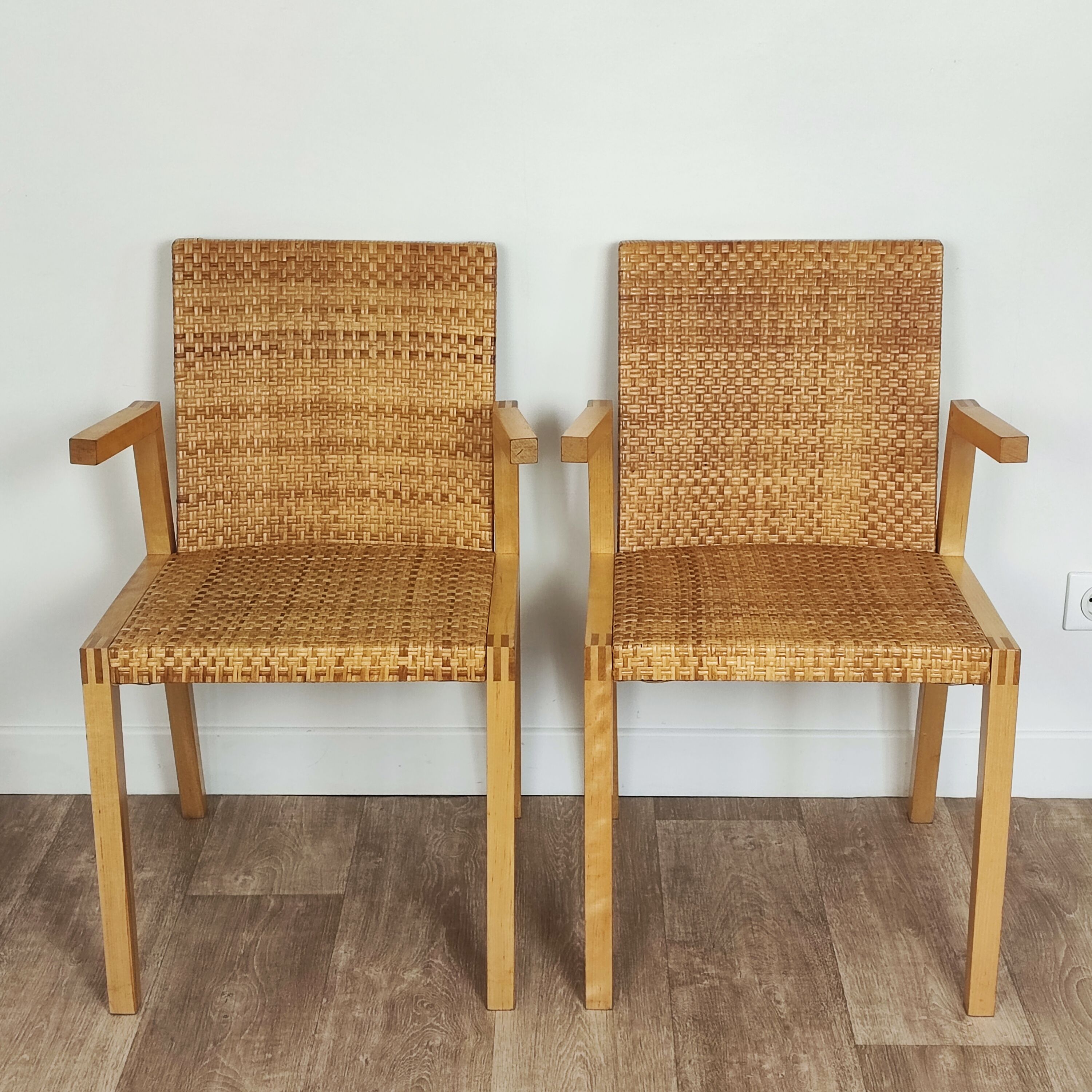 Vintage Ikea Bror armchairs