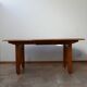 Guillerme & Chambron oak oval french extendable dining table