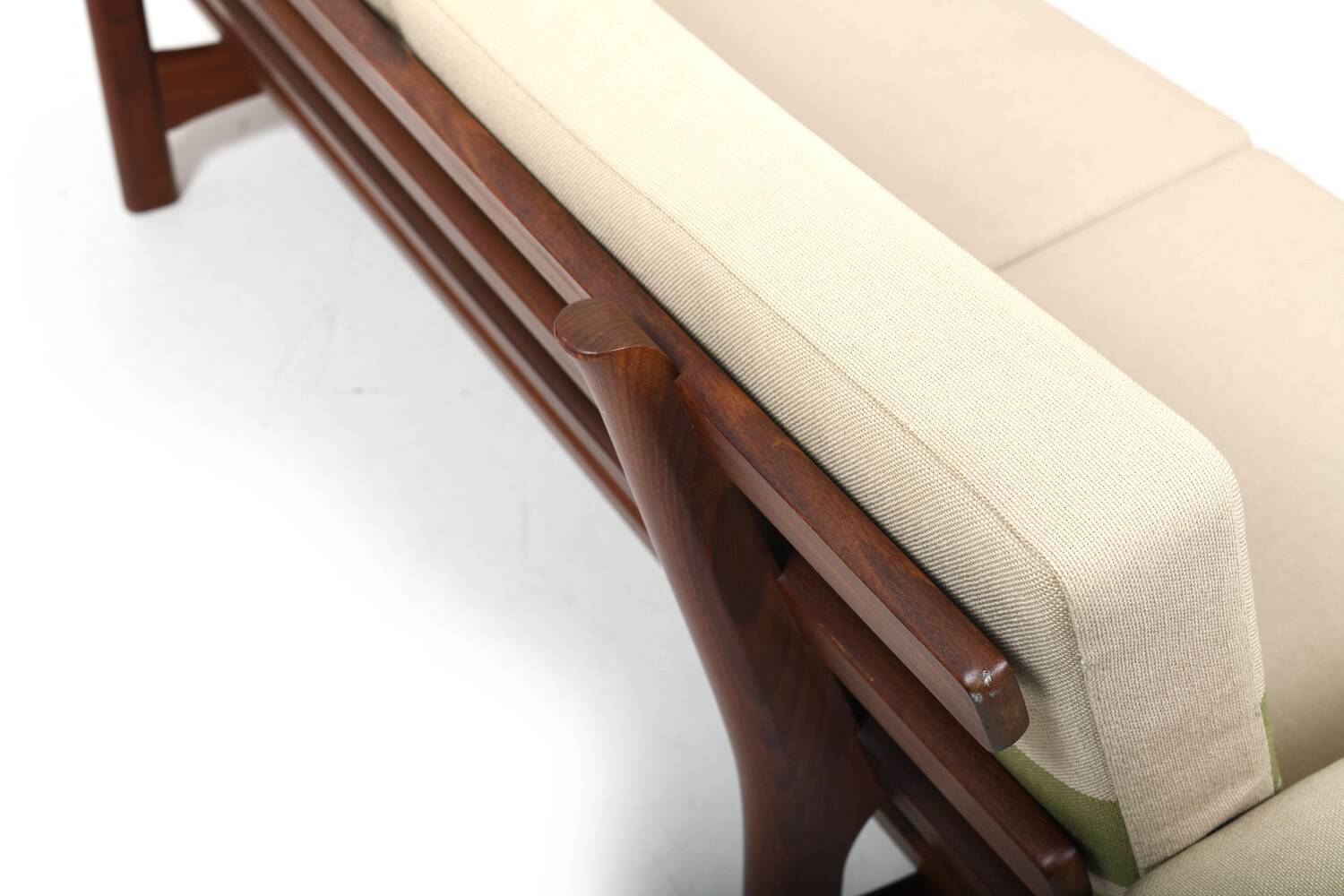 GE-236/3 Sofa in Teak by Hans J. Wegner 1960s